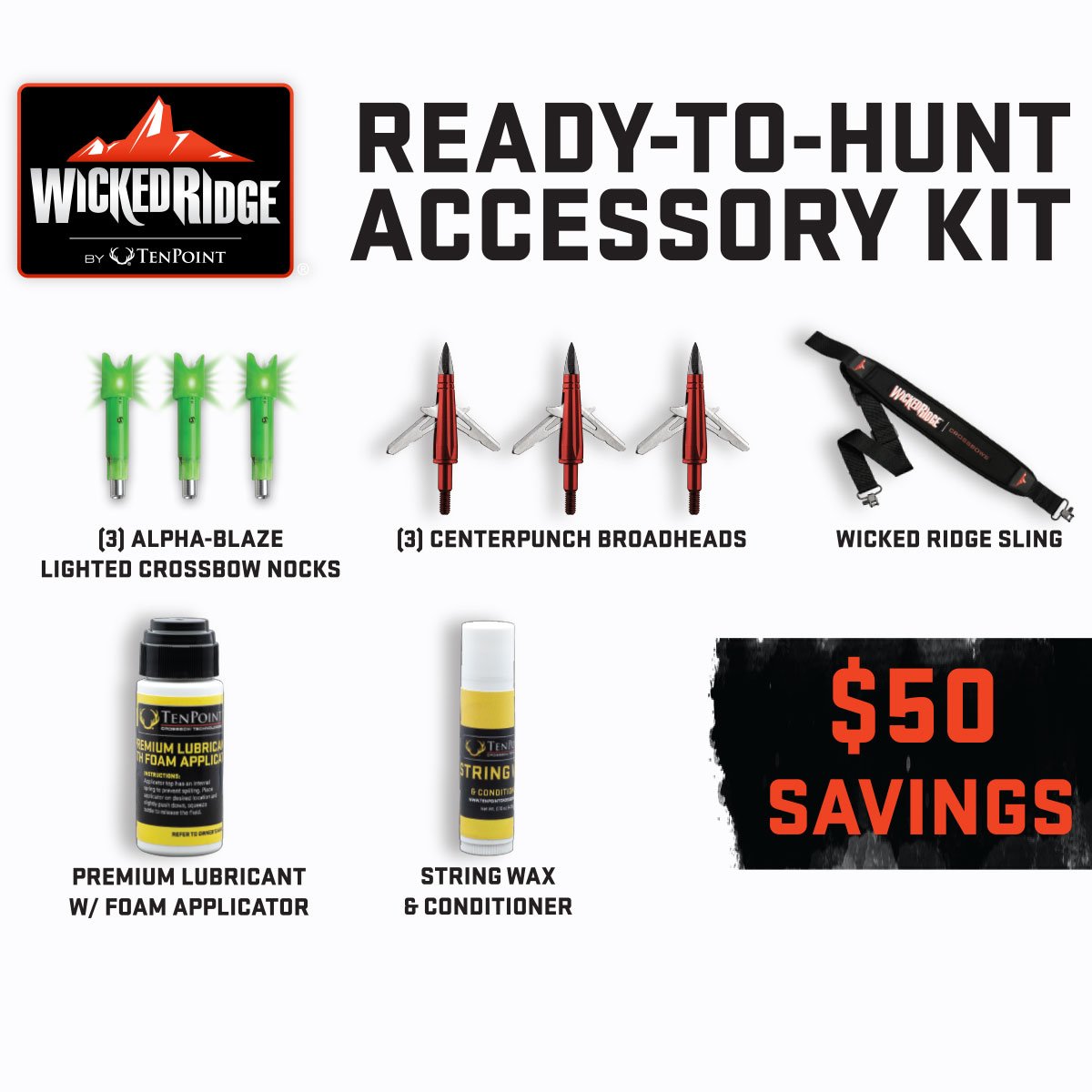 Wicked Ridge Ready To Hunt Accessory Package