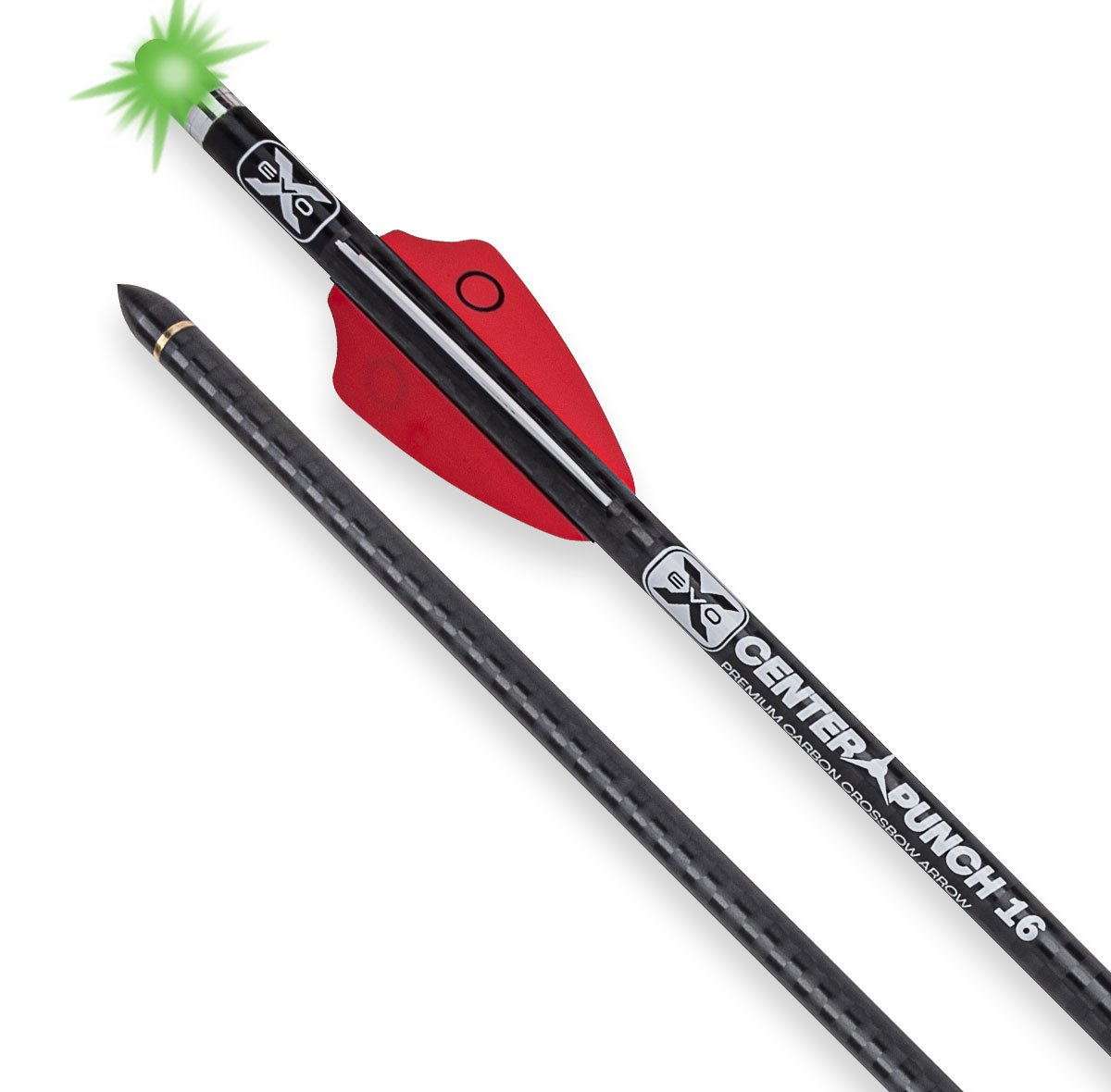 Tenpoint 16-inch EVO-X Alpha-Blaze Lighted Carbon Crossbow Arrows (3-Pack)